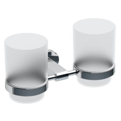 Держатель с двумя стаканами Ravak Chrome CR 222.00 д/зубных щеток