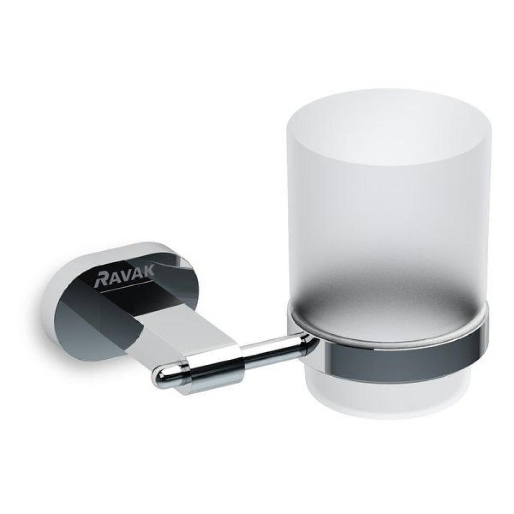 Держатель со стаканом Ravak Chrome CR 210.00 д/зубных щеток