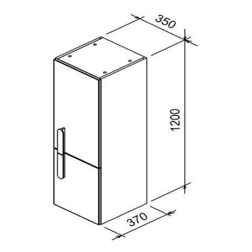 Ravak Пенал SB Chrome 350 (лівий, правий)