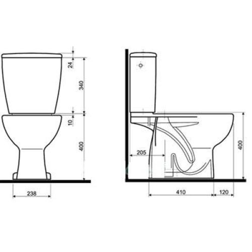 KOLO Record унітаз-компакт K99002
