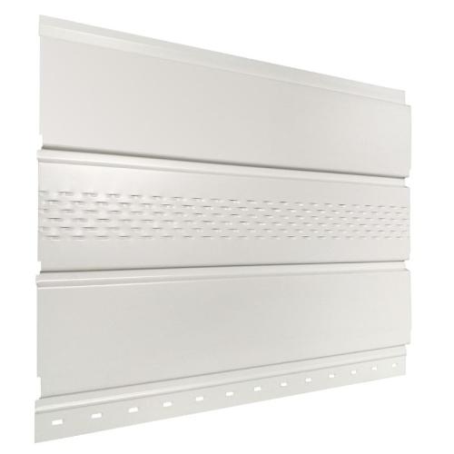 Софіт металевий Білий Перфорований 0,4-0,5 мм.
