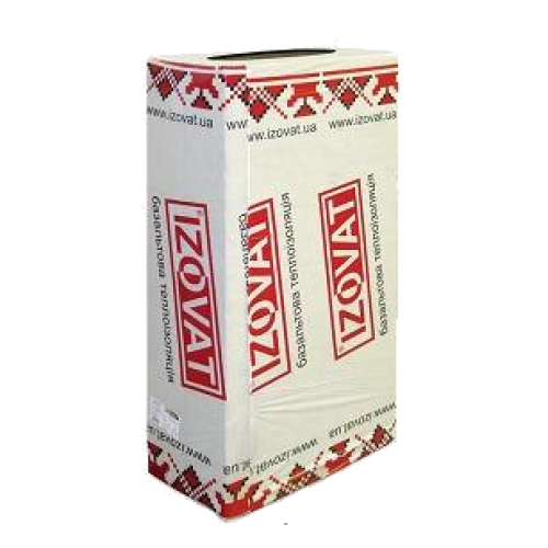 Базальтовий утеплювач IZOVAT 100 1000х600х100мм (1,8 м2)