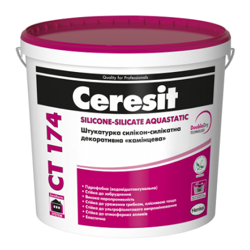 Ceresit CT-174 Штукатурка декоративна силікон-силікатна