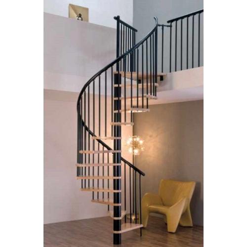 Лестница винтовая Minka SPIRAL Effect 140 серебристая, черная