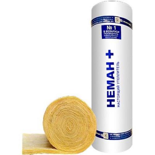 Мінеральна вата із скловолокна Неман М-11 100 мм (1,2мх6,25мх2) 15 кв.м.