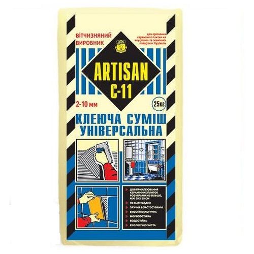 АРТИСАН С-11 Клей для плитки 25 кг