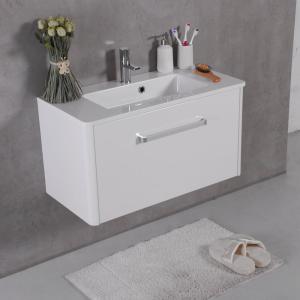 Шкафчик навесной Fancy Marble модель Bali 80 с раковиной Annabelle