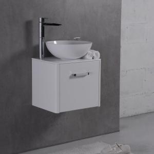 Шкафчик навесной Fancy Marble модель Fiji 50  с раковиной Mona