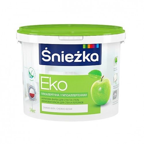 Sniezka Eko фарба, 14 кг