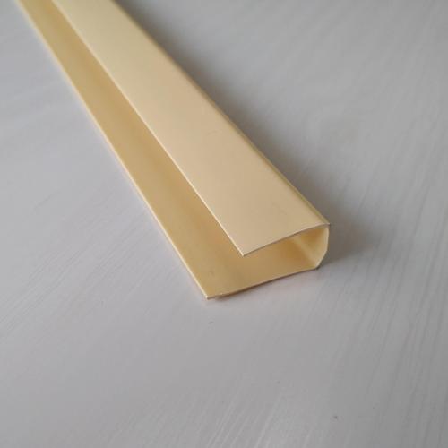 Профил ПВХ стартовая дуб светлый 6 м