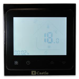 Терморегулятор программируемый Castle с функцией Wi-Fi TWE02 (Черный)