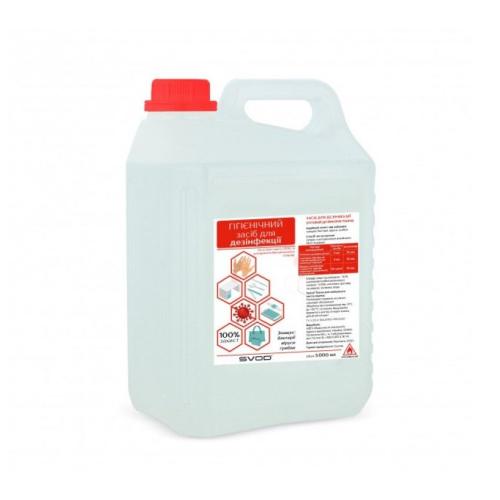 Антисептик для рук и дезинфектор поверхностей SVOD 5 л