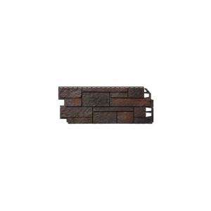 Цокольный сайдинг Vox Solid SandStone Dark brown