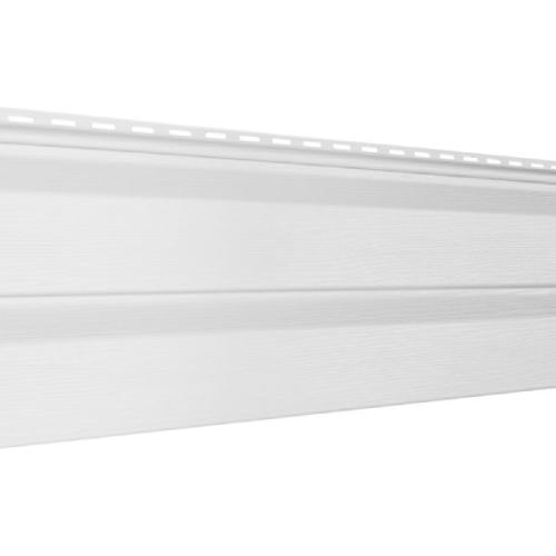 Сайдинг виниловый Ю-Пласт Корабельный брус Белый