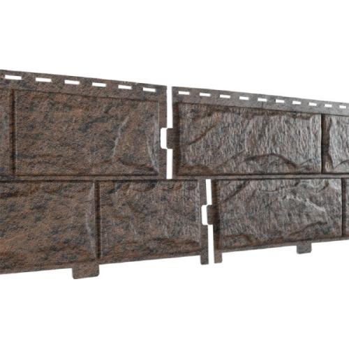 Сайдинг вініловий Пласт Stone House Камінь Палений