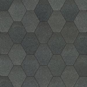 Битумная черепица Акваизол Мозайка Морион