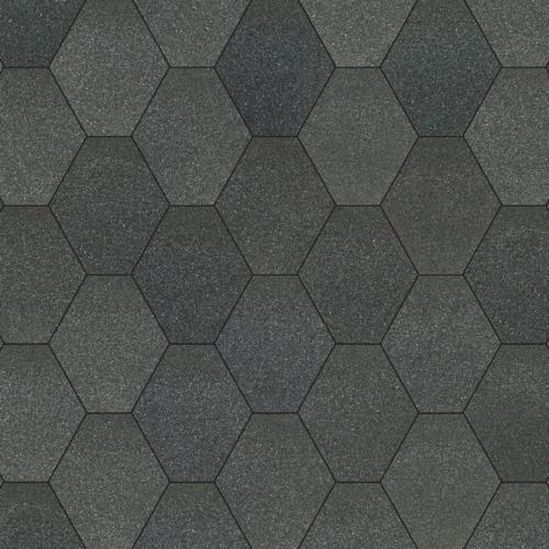 Битумная черепица Акваизол Мозайка Морион