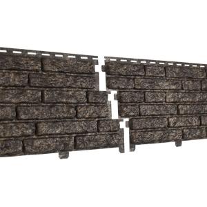 Сайдинг виниловый Ю-Пласт Stone House Кварцит Коричневый