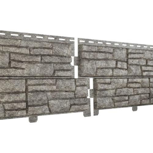 Сайдинг вініловий Ю-Пласт Stone House Сланець Бежевий