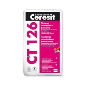 СERESIT CT-126 Шпаклевка гипсовая финишная 25 кг