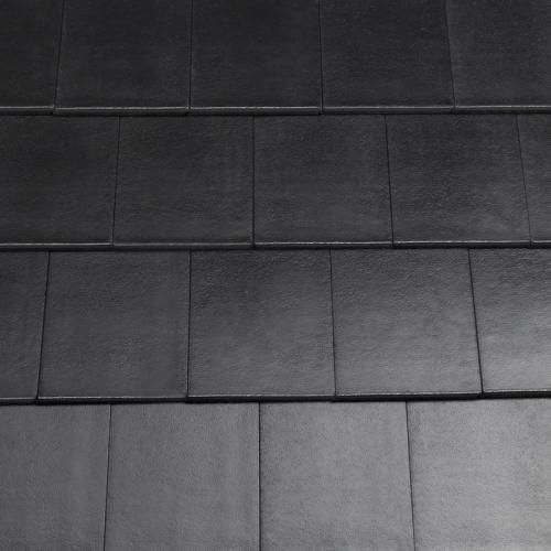 Цементно-песчаная черепица CREATON KAPSTADT PLANAR (Черный)