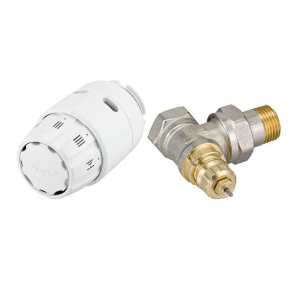 Комплект Danfoss Клапан RA-FN+термостатический элемент RAS-C2, Угловой