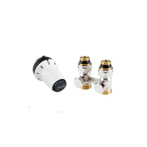 Комплект Danfoss Клапан Запорный RLV-KS +термостатический элемент RAS-CK, Прямой 013G5275 