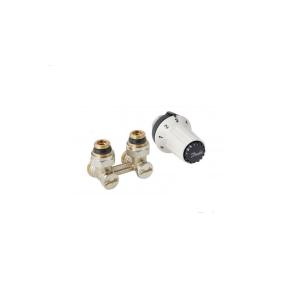 Комплект Danfoss Клапан Запорный RLV-KS +термостатический элемент RAS-CK, Угловой 013G5276