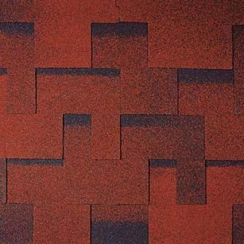 Tegola Бітумна черепиця Nordland Alpin (Червона з відливом)