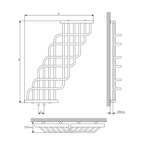 Полотенцесушитель водяной Laris Ниагара
