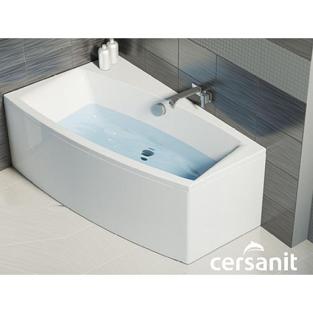 Акриловая ванна CERSANIT VIRGO MAX 160x90 (сифон в подарок)