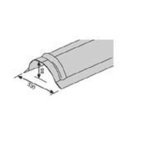 Ruukki PEMA Конек круглый LHP Полиестр матовый