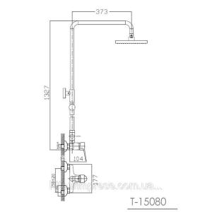 Душевая система Imprese Witow T-15080 Душевая система Imprese Witow T-15080