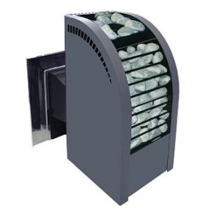 Дровяная печь-сетка для бани Каскад-Панорама 18 ЛП