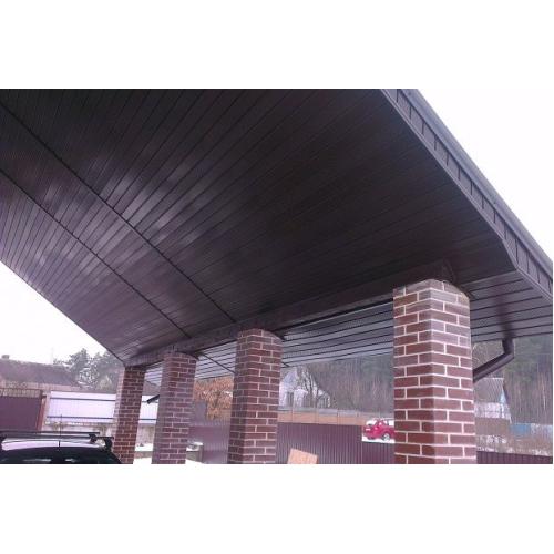 Софіт Bryza перфорований Коричневий