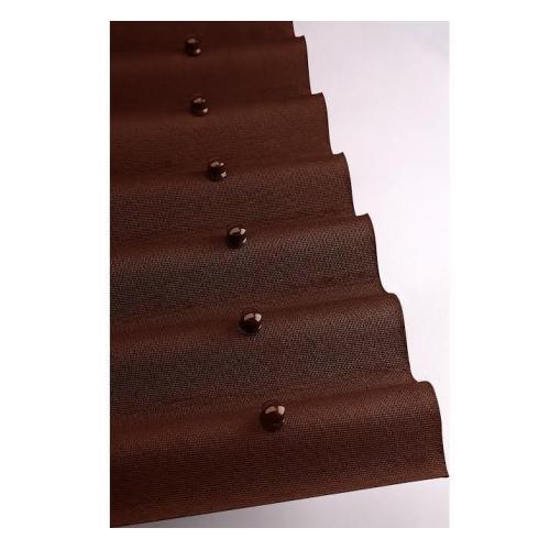 Лист кровельный Ондулин коричневый 2*0,95м