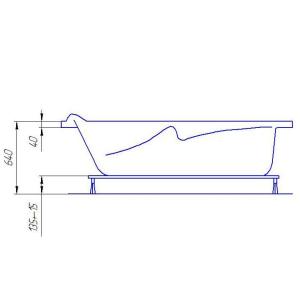 Ванна акрилова Artel Plast (Vicenza) Аріна 1700х750 Ванна акрилова Artel Plast (Vicenza) Аріна 1700х750