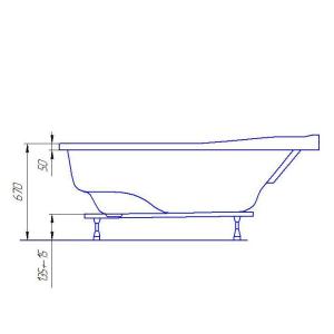 Ванна акрилова Artel Plast Желана (Andria) 2000х900 Ванна акрилова Artel Plast Желана (Andria) 2000х900