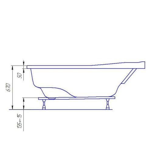 Ванна акрилова Artel Plast Желана (Andria) 2000х900 Ванна акрилова Artel Plast Желана (Andria) 2000х900