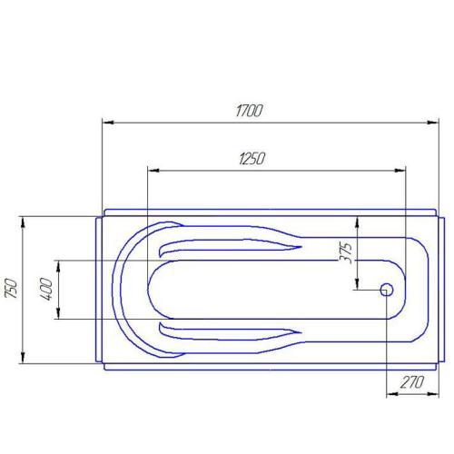 Ванна акрилова Artel Plast (La Specia) Чеслава 1200х1200