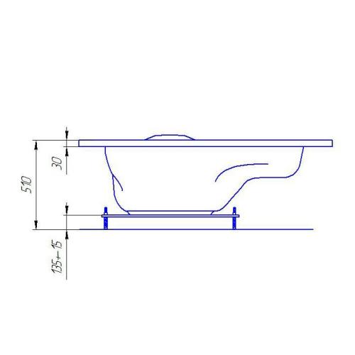 Ванна акрилова Artel Plast (La Specia) Чеслава 1200х1200