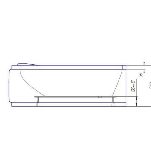 Ванна акриловая Artel Plast ( Florence) Ярослава 1500х1000 Ванна акриловая Artel Plast ( Florence) Ярослава 1500х1000