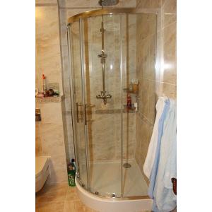 Душова кабіна Frame Primera SHQC 51106 напівкругла 100 см (сифон у подарунок)