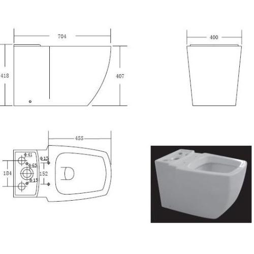 Унітаз-компакт Devit Country 3010125 Унітаз-компакт Devit Country 3010125