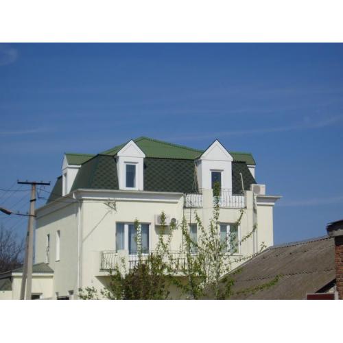 Tegola Бітумна черепиця Nordland Classik (Зелена з відливом)