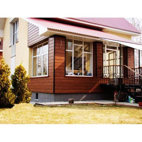 Фасадная доска ДПК Zagu Muris, махагон