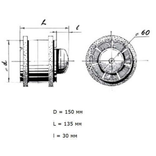 Blauberg Tubo 150 Побутовий вентилятор