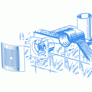 Blauberg Art 100 побутовий вентилятор Blauberg Art 100 побутовий вентилятор