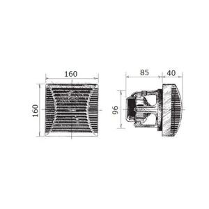 Blauberg Brise 100 побутовий вентилятор