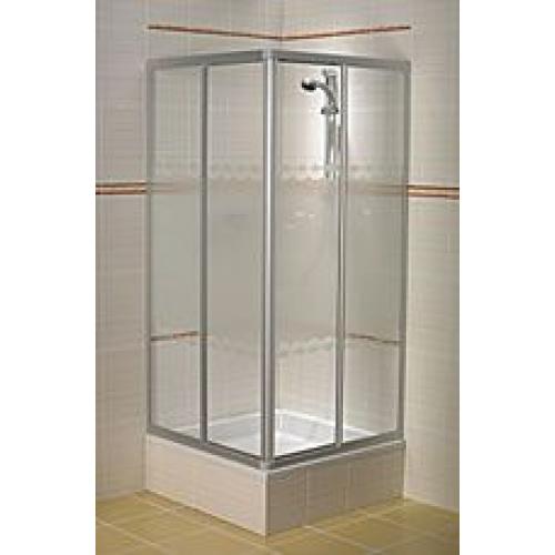 Кабина Kolo PIONER квадратная 80х80 см, двери раздвижные.